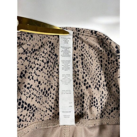 Varley Century 2.0 Snake Print High-Waisted Leggings Beige Black - Size Small (S - Picture 8 of 12